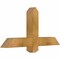 Ekena Millwork Eugene Rough Sawn Timber Gable Bracket, Western Red Cedar, 36"W x 18"H x 4"D x 4"F, 12/12 Pitch GBW036X18X0404EUG00RWR - alternate 4